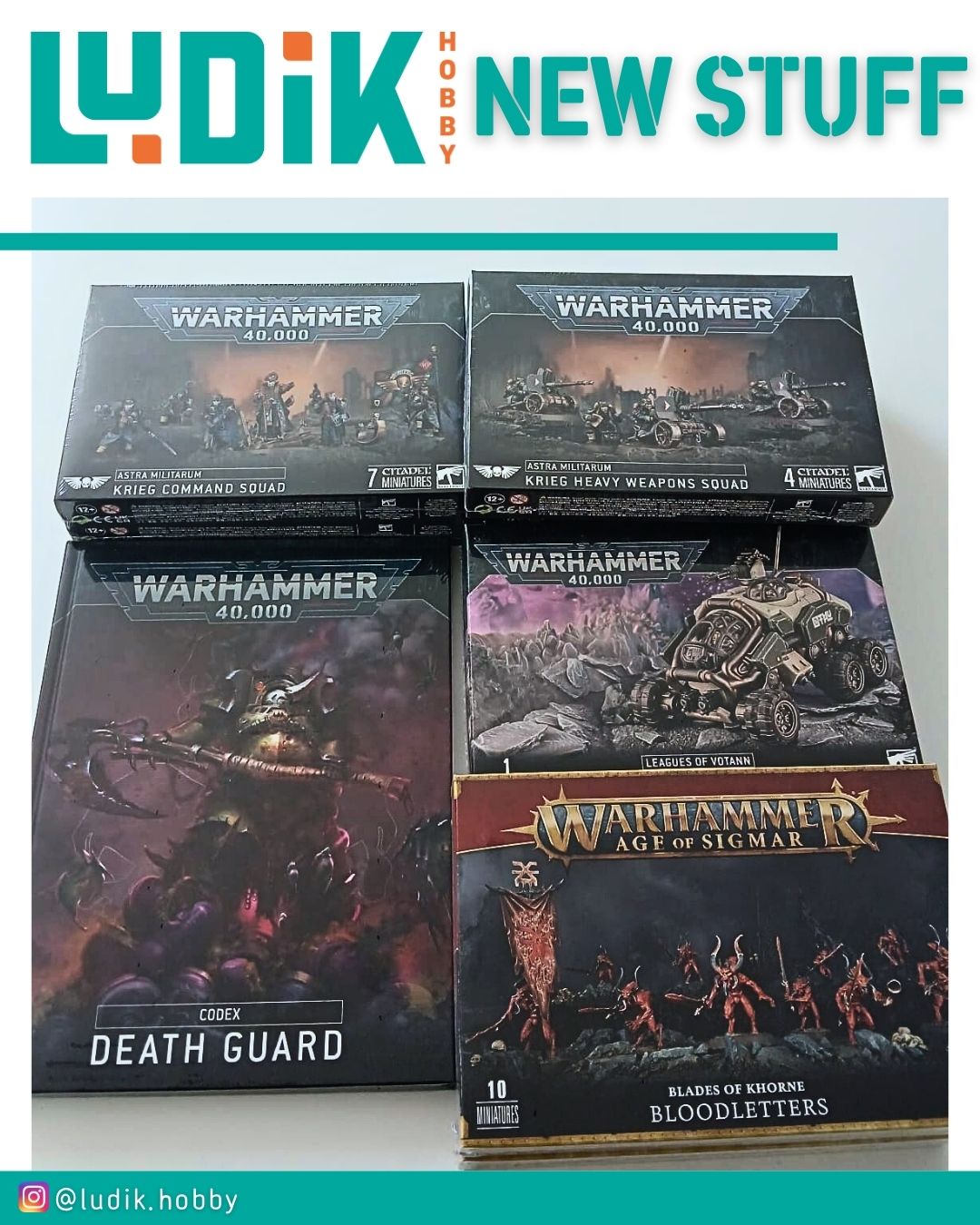 New products at Ludik Hobby store