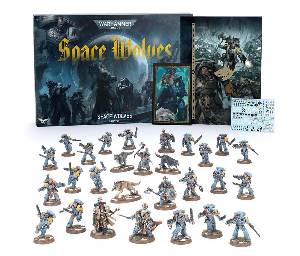 Warhammer 40k Space Wolves Army Set